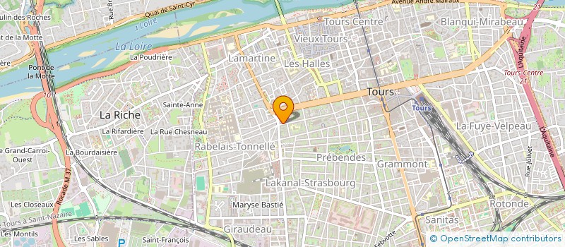 localisation de l'entreprise SCI ALPACA  TOURS