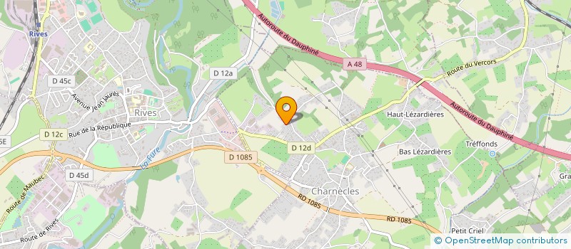 localisation de l'entreprise SCI ALPAGA  CHARNECLES