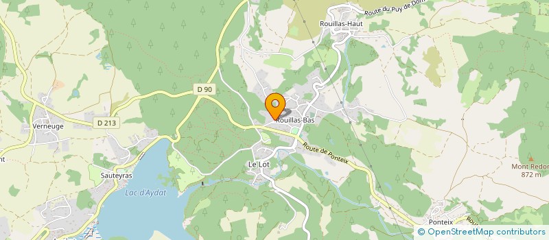 localisation de l'entreprise SCI ALPAMAYO  AYDAT