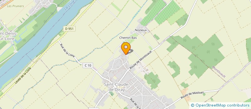 localisation de l'entreprise SCI ALPANI  SAINT-CLAUDE-DE-DIRAY