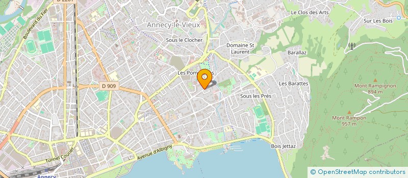 localisation de l'entreprise SCI ALPARCHI  ANNECY