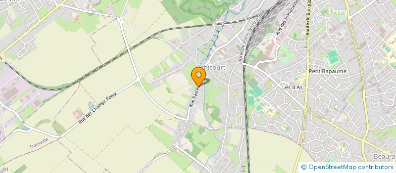 localisation de l'entreprise SCI ALPARO  ACHICOURT