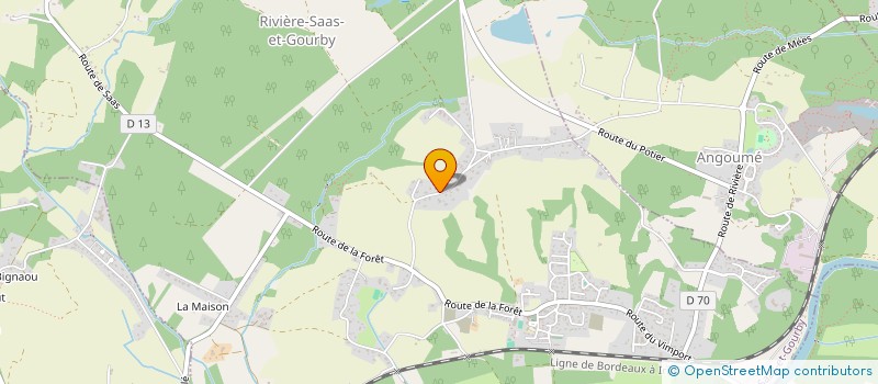 localisation de l'entreprise SCI ALPASE  RIVIERE-SAAS-ET-GOURBY