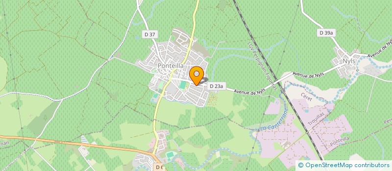 localisation de l'entreprise SCI ALPASI  FOURQUES