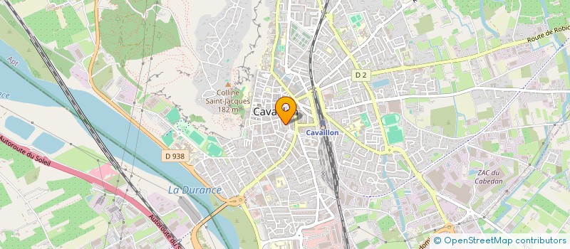 localisation de l'entreprise SCI ALPAUNI  CAVAILLON