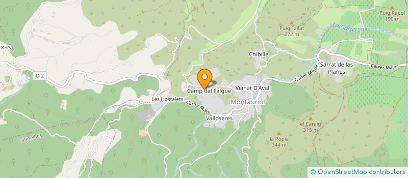 localisation de l'entreprise SCI ALPAWI  MONTAURIOL