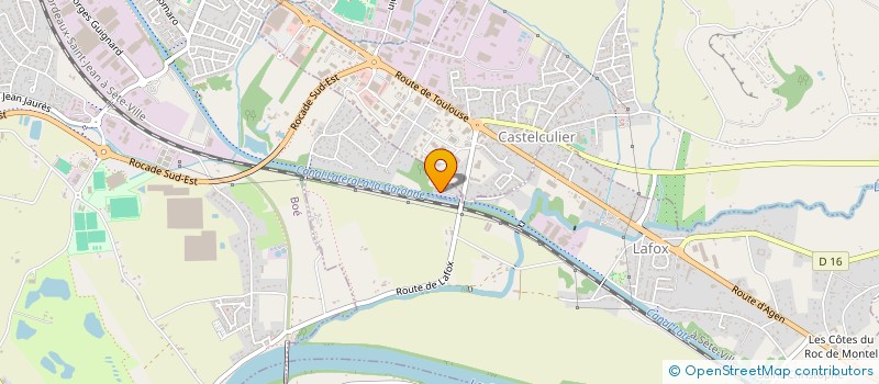 localisation de l'entreprise SCI ALPE  BOE