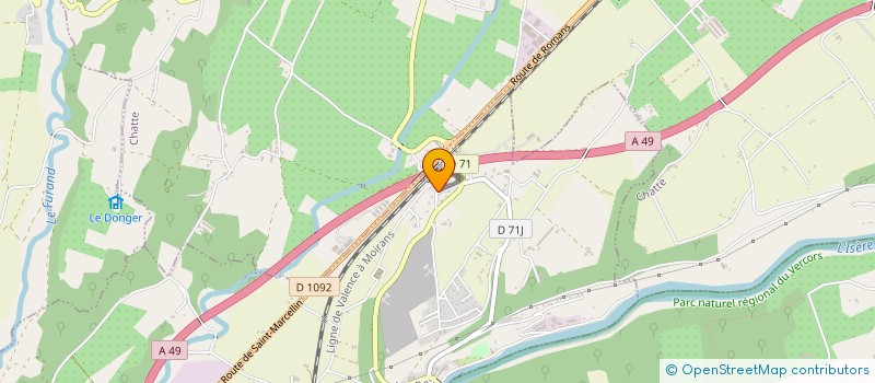 localisation de l'entreprise SCI ALPEJ  LA SONE