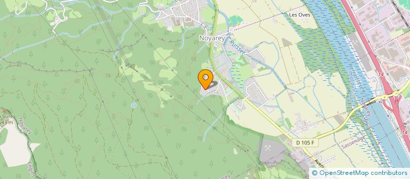 localisation de l'entreprise SCI ALPES IMMO à NOYAREY