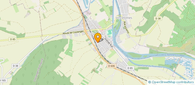 localisation de l'entreprise SCI ALPHA  VENOY