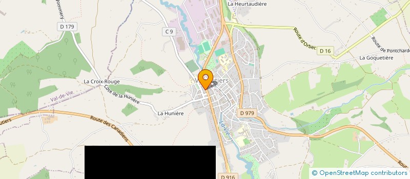 localisation de l'entreprise SCI ALPHA à VIMOUTIERS