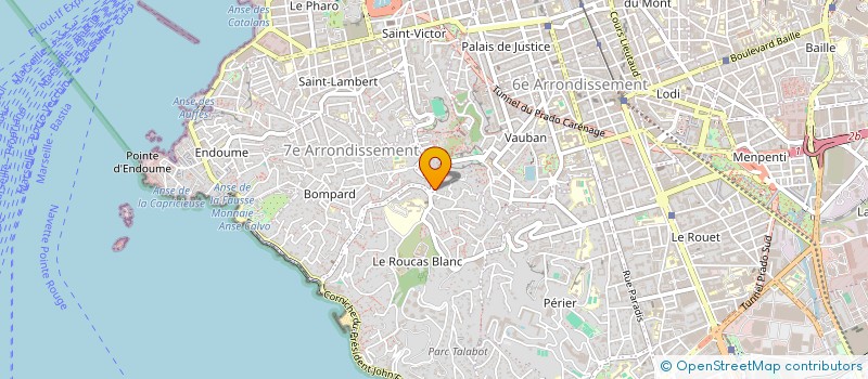 localisation de l'entreprise SCI ALPHA à MARSEILLE