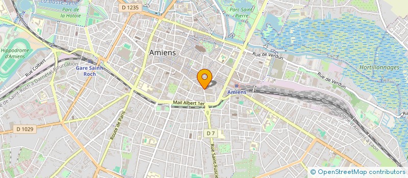 localisation de l'entreprise SCI ALPHA à AMIENS