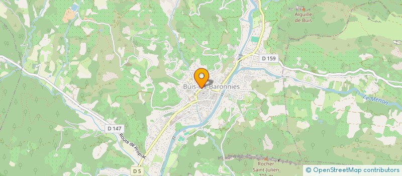 localisation de l'entreprise SCI ALPHA CIBAR à BUIS-LES-BARONNIES