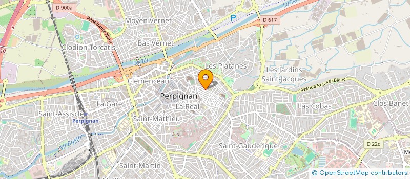 localisation de l'entreprise SCI ALPHA CONSULTING à PERPIGNAN