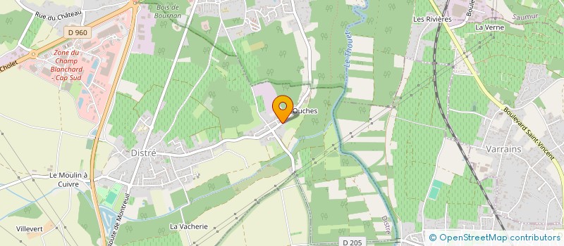 localisation de l'entreprise SCI ALPHA ET ?  DISTRE