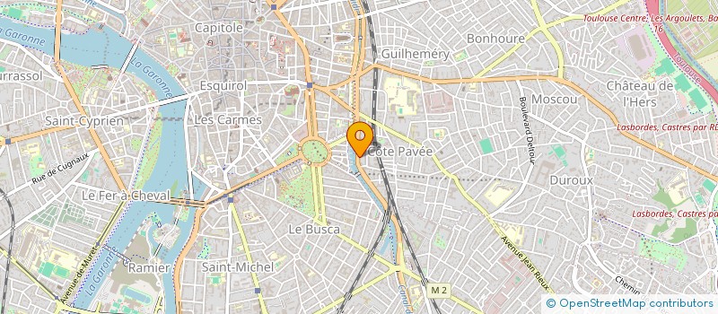 localisation de l'entreprise SCI ALPHA.J à TOULOUSE