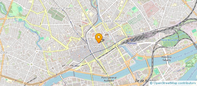 localisation de l'entreprise SCI ALPHABRIORD à NANTES