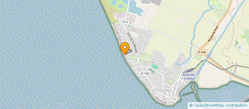 localisation de l'entreprise SCI ALPHAENE à LE CROTOY