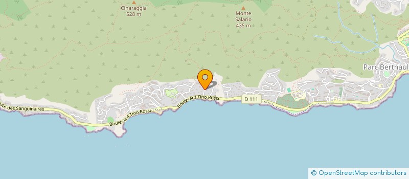 localisation de l'entreprise SCI ALPHIMMO à AJACCIO