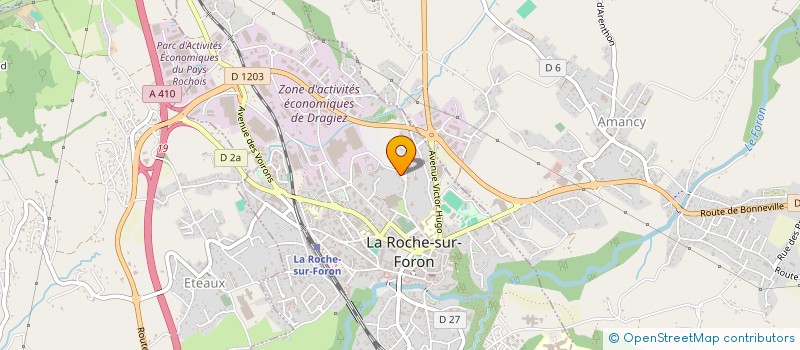 localisation de l'entreprise SCI ALPHIMMO  LA ROCHE-SUR-FORON