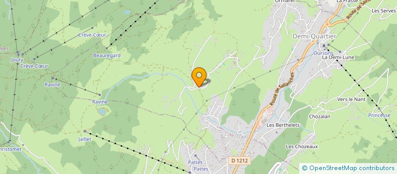 localisation de l'entreprise SCI ALPHOME  DEMI-QUARTIER