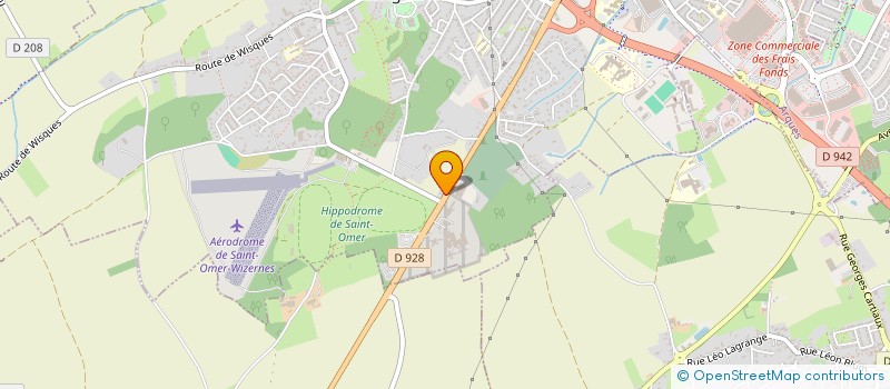 localisation de l'entreprise SCI ALPHONSE DE NEUVILLE  LONGUENESSE