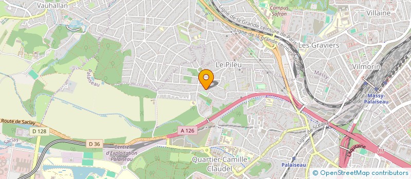 localisation de l'entreprise SCI ALPHONSINE à PALAISEAU