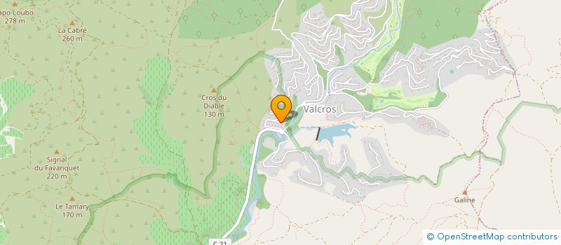 localisation de l'entreprise SCI ALPHY  LA LONDE-LES-MAURES