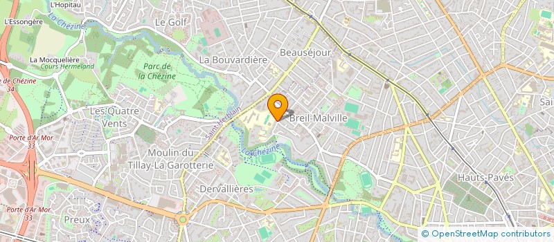 localisation de l'entreprise SCI ALPHYA à NANTES