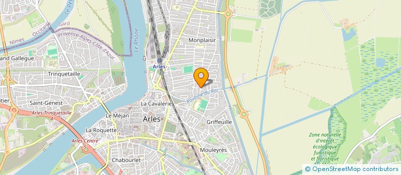 localisation de l'entreprise SCI ALPI à ARLES