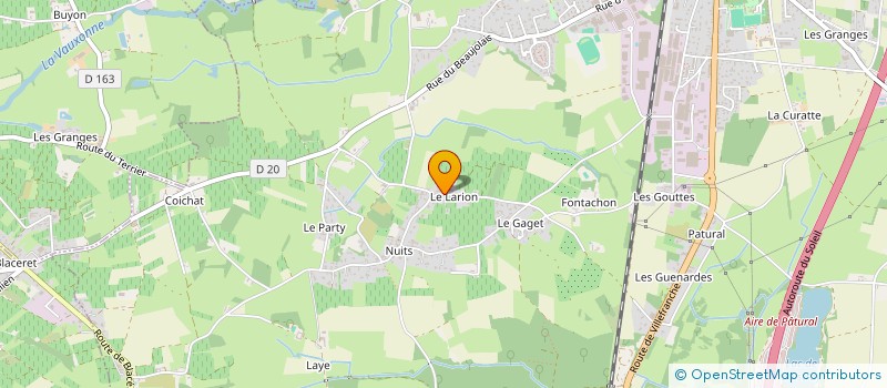 localisation de l'entreprise SCI ALPI IMMO  SAINT-GEORGES-DE-RENEINS