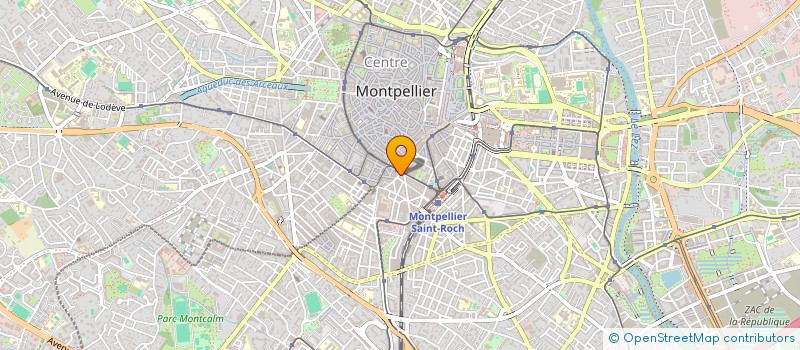 localisation de l'entreprise SCI ALPIFRETH à MONTPELLIER