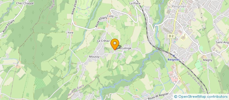 localisation de l'entreprise SCI ALPIJE à REIGNIER-ESERY