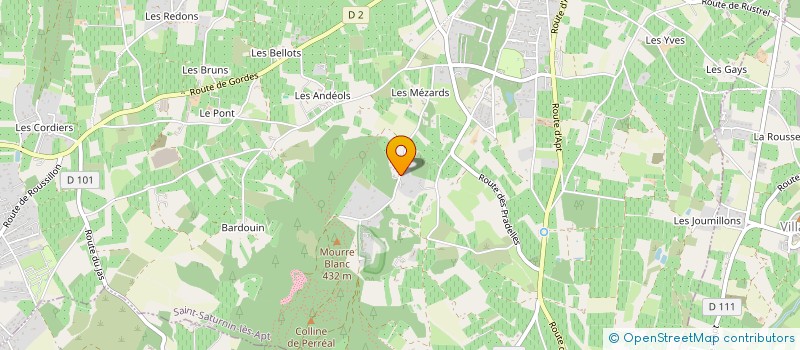 localisation de l'entreprise SCI ALPILLE SOARING  SAINT-SATURNIN-LES-APT