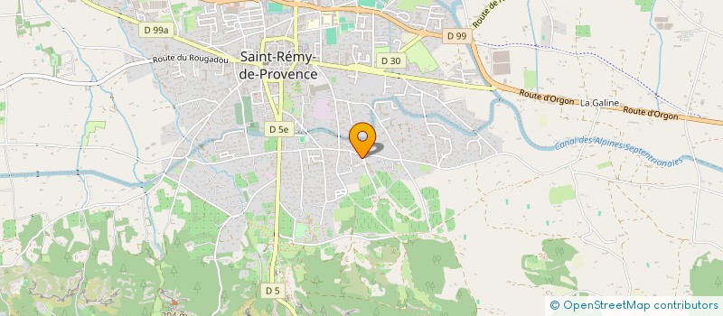 localisation de l'entreprise SCI ALPILLES IMMO  SAINT-REMY-DE-PROVENCE