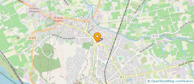 localisation de l'entreprise SCI ALPILLES LUBERON ORTHOPEDIE  CAVAILLON