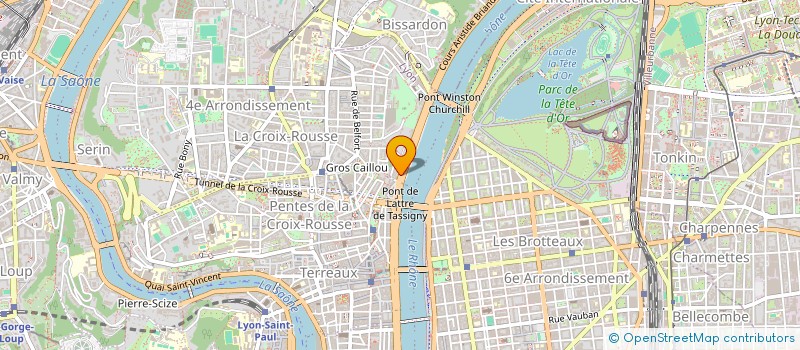 localisation de l'entreprise SCI ALPINA  LYON