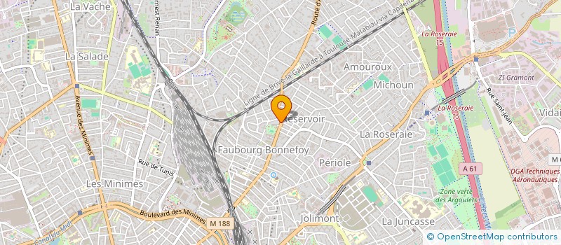 localisation de l'entreprise SCI ALPINE à TOULOUSE