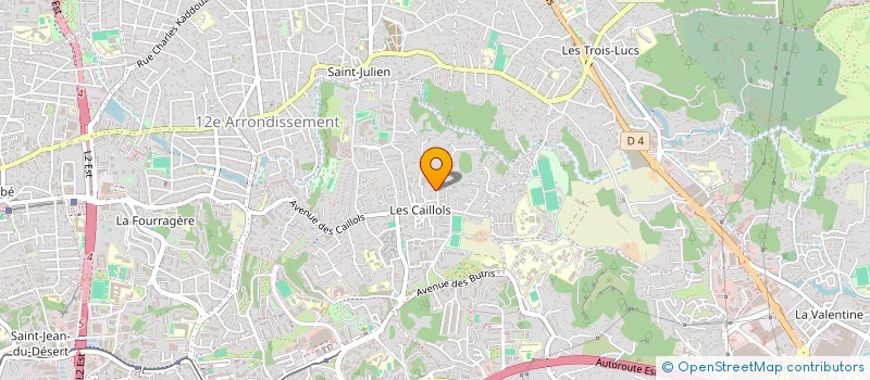localisation de l'entreprise SCI ALPY 1200 à MARSEILLE