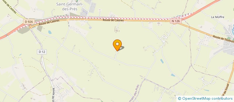 localisation de l'entreprise SCI ALQUIS  SAINT-SERNIN-LES-LAVAUR