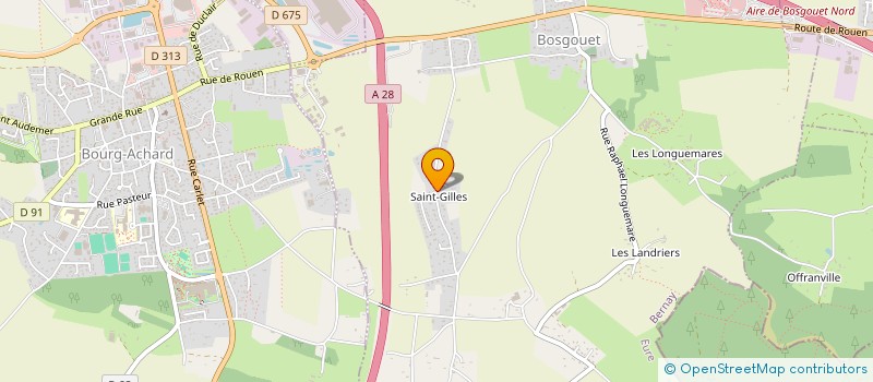 localisation de l'entreprise SCI ALR  BOSGOUET