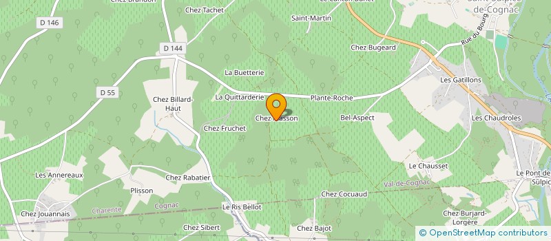 localisation de l'entreprise SCI ALR  VAL-DE-COGNAC