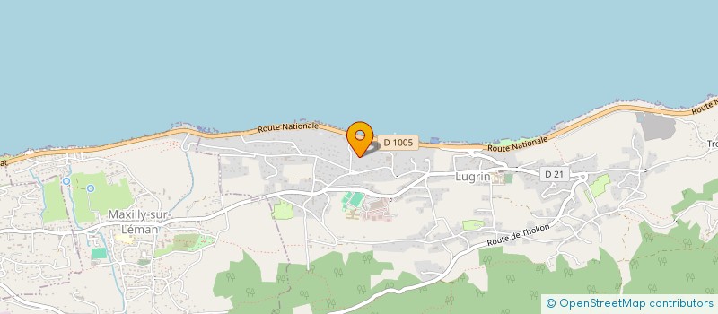 localisation de l'entreprise SCI ALRABIAH  LUGRIN