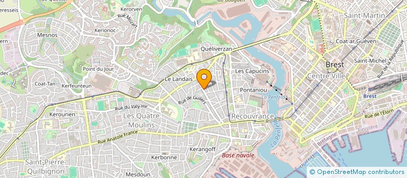 localisation de l'entreprise SCI ALRESCHA  BREST