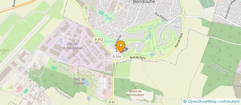 localisation de l'entreprise SCI ALRESO à BONDOUFLE