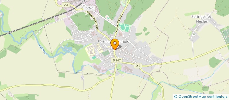 localisation de l'entreprise SCI ALRICK ODYSSEE V TINQUEUX  FERE-EN-TARDENOIS