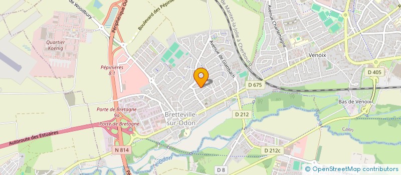 localisation de l'entreprise SCI ALROGA  BRETTEVILLE-SUR-ODON