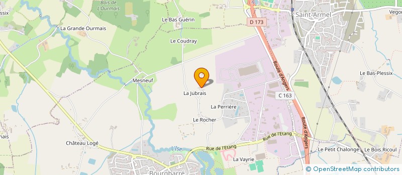 localisation de l'entreprise SCI ALS à NOYAL-CHATILLON-SUR-SEICHE