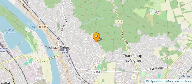 localisation de l'entreprise SCI ALS  TRIEL-SUR-SEINE